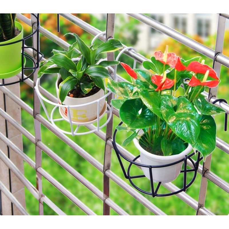 Giá treo chậu hoa ban công 22x21cm Siêu cứng cápS