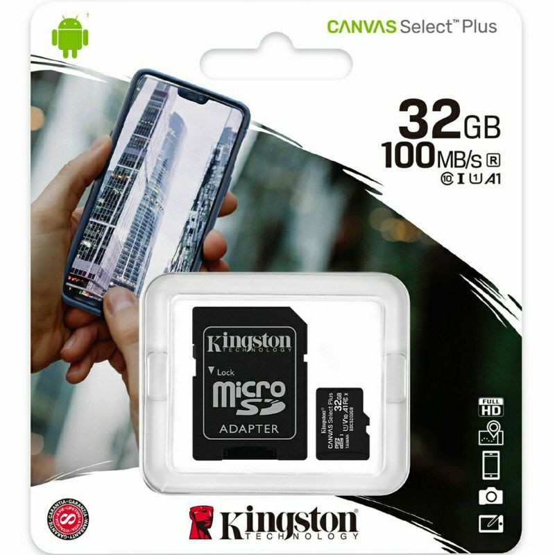 Bộ Nhớ Kingston 32gb Class 10 100mb / S | BigBuy360 - bigbuy360.vn