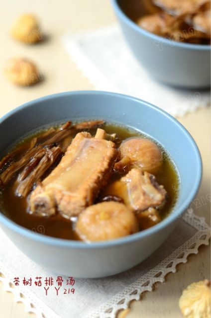 Canh nấm cây trà dưỡng sinh