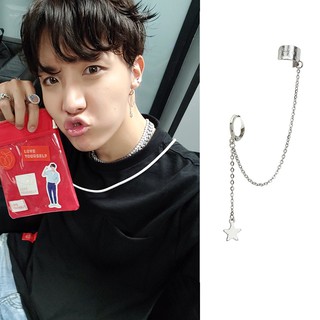 Khuyên kẹp vành tai ngôi sao giống BTS J-Hope