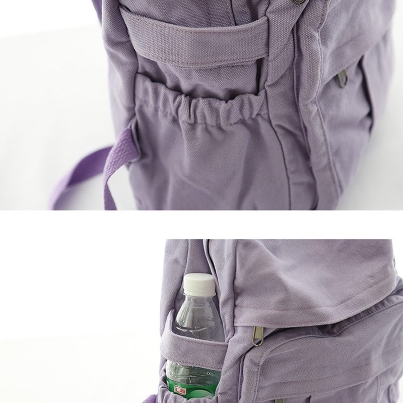 COMBO BALO VINTAGE CANVAS + LOGO CÀI + KẸP GỖ, SỔ TAY MINI, STICKER DÁN,.. ]