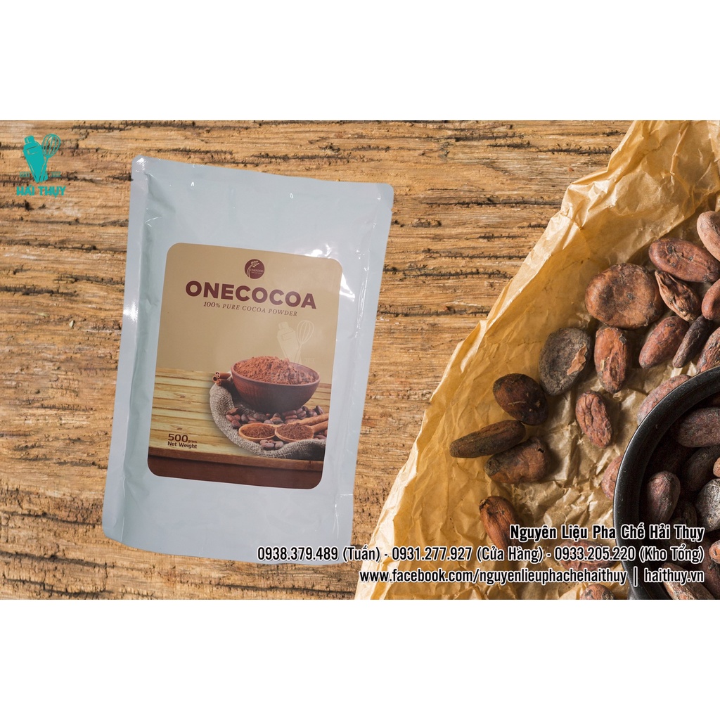 [Giá sỉ] Bột ca cao ONEFOOD/Cacao ONE gói 500g