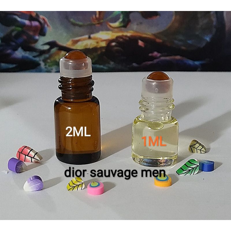 2ml/1ml tinh dầu nước hoa dạng lăn mini dành phái mạnh for men