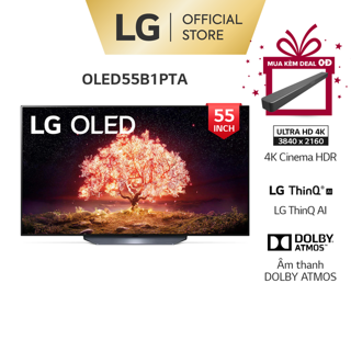 Smart OLED TV LG 55 inch 4K OLED55B1PTA - Model 2021 - Miễn phí lắp đặt