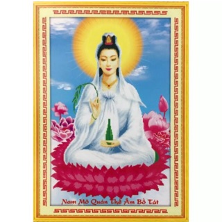 TRANH ĐÍNH ĐÁ PHẬT QUAN ÂM