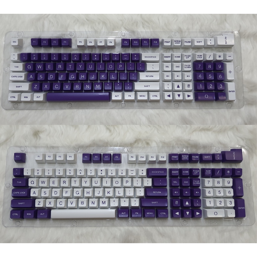 KEYCAP SA profile - bộ nút bàn phím cơ fullsize TKL ABS doubleshot