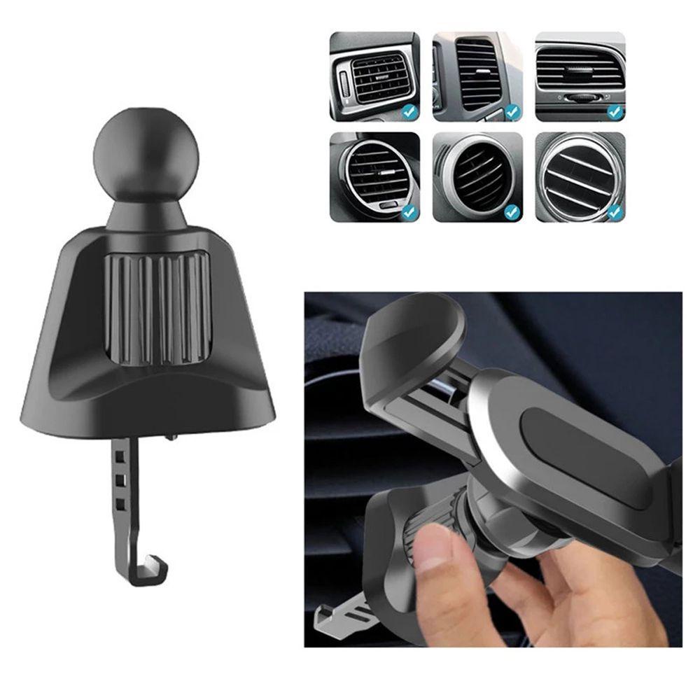 REBUY1 Giá Đỡ Điện Thoại Gắn Lỗ Thông Gió Xe Hơi Đầu Bi 17mm Thông Dụng