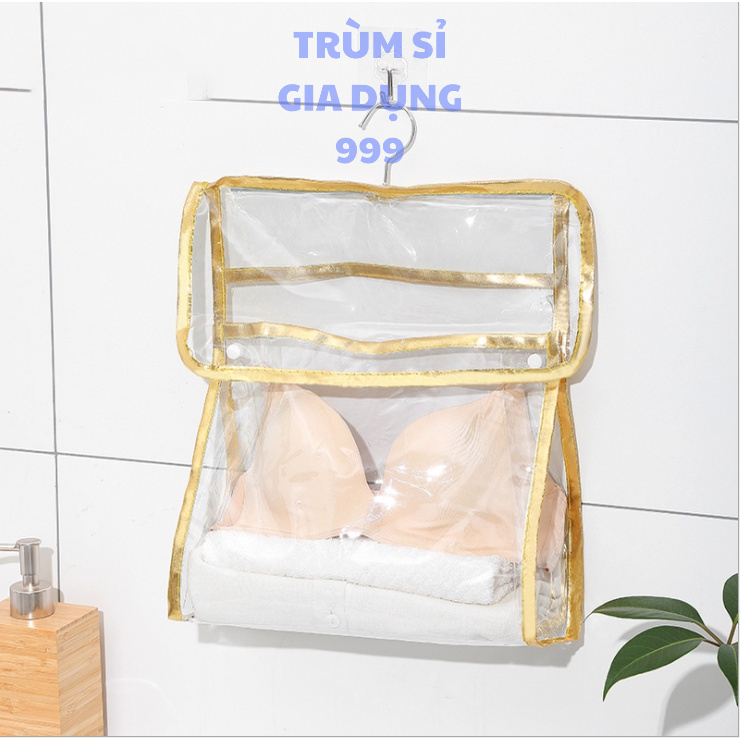 Túi treo quần áo  nhà tắm chống thấm nước trong suốt