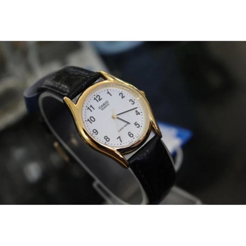 Đồng hồ nam dây da Casio chính hãng Anh Khuê MTP-1094Q-7B1