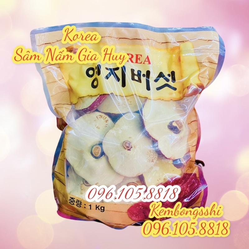 Nấm Linh Chi BAO TỬ THƯỢNG HẠNG Túi 1KG Hàn Quốc