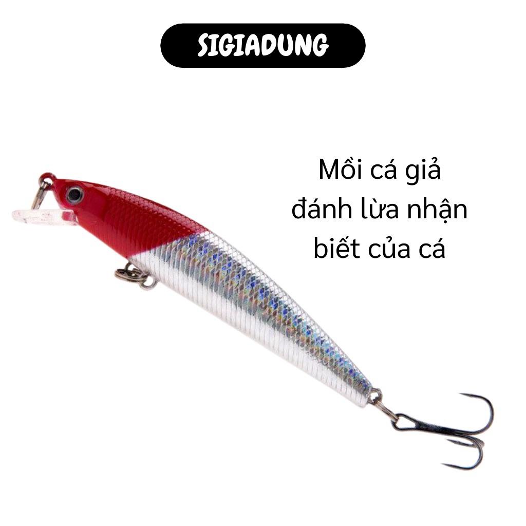 [SGD] Mồi Câu Nhân Tạo - Mồi Câu Giả Cá Giá Rẻ Tiện Lợi 8.5cm, Phù Hợp Câu Cá Nước Lợ hoặc nước mặn 7562