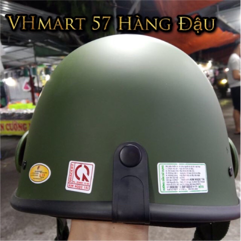 Mũ bảo hiểm lính Mỹ U.S không vành chính hãng🇱🇷