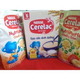 Thực phẩm ăn dặm cho bé Nestlé Cerelac