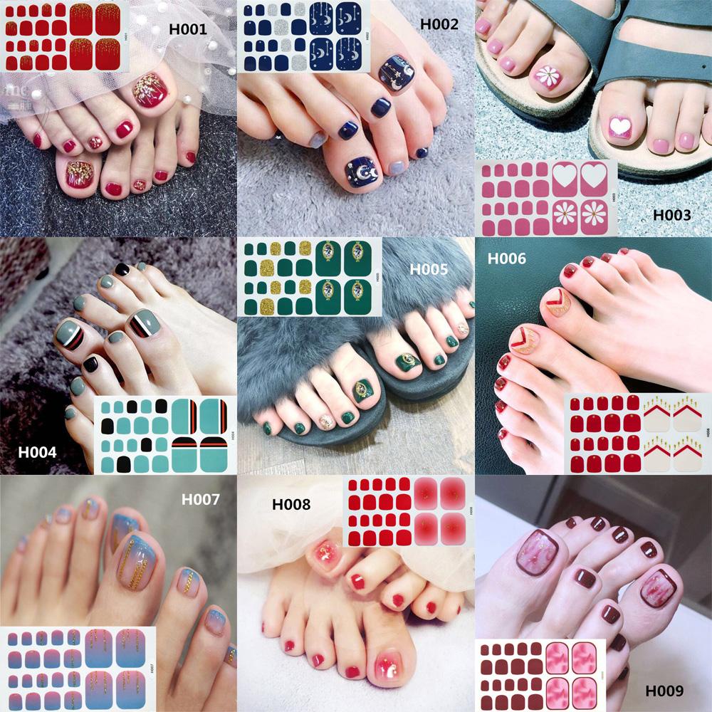 Set 22 Miếng Dán Móng Chân Tự Dính Chống Nước Tốt Cho Sức Khỏe