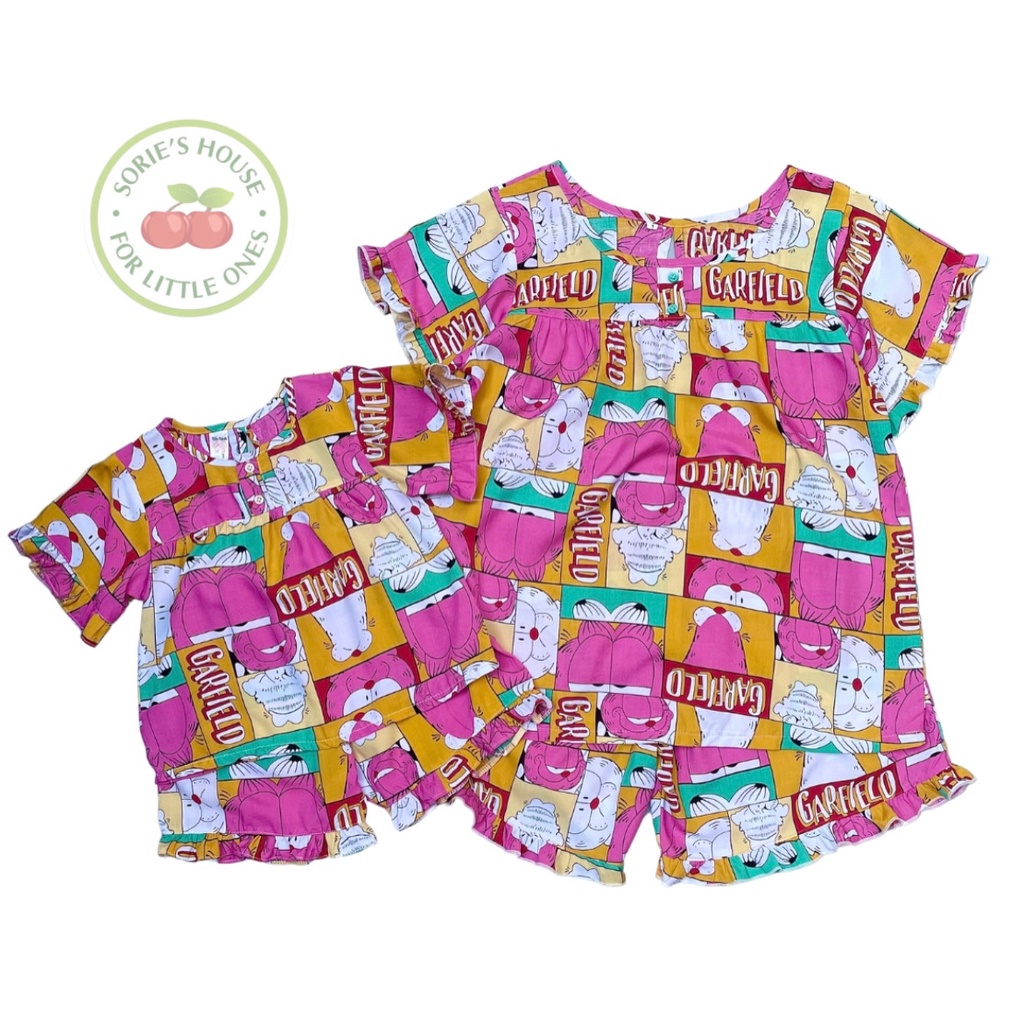 [Ảnh thật][45-60kg] Bộ tole lanh ĐÙI cho Mẹ mặc cặp với bé