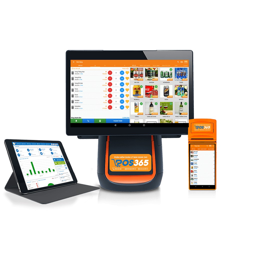Máy bán hàng để bàn Sunmi POS T2 15.6 inch
