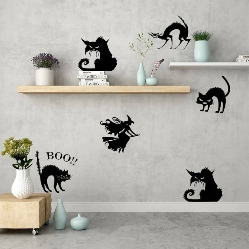 Sticker Dán Cửa Sổ Trang Trí Halloween