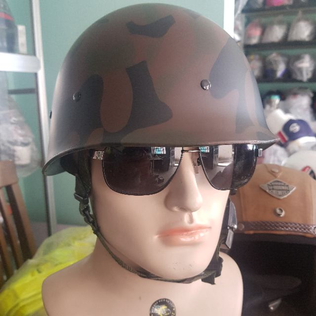 Nón bảo hiểm US màu camo cao cấp