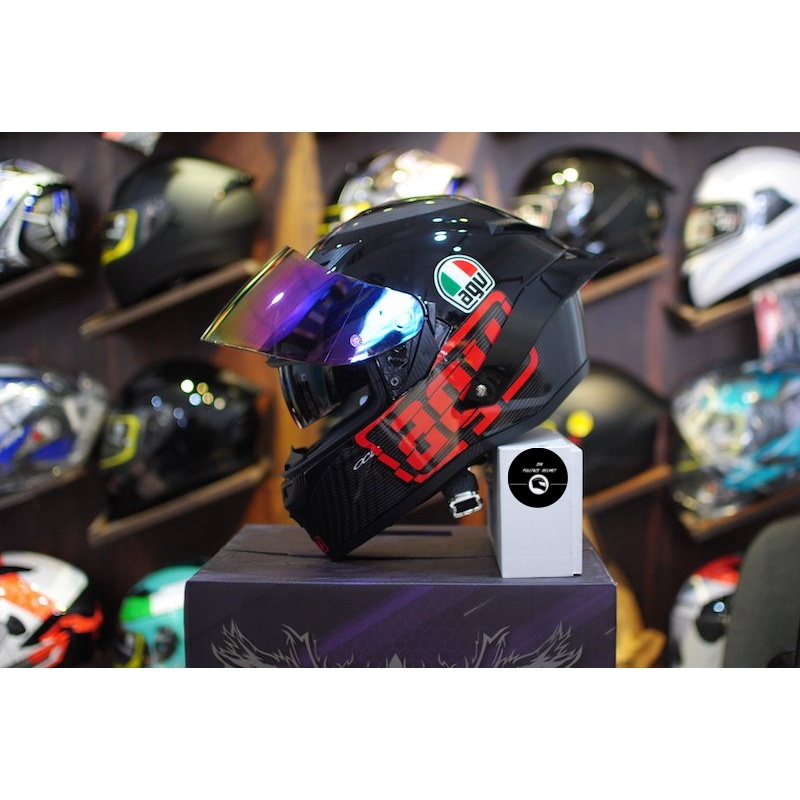 Mũ bảo hiểm Fullface ROC 03 AGV Myth đỏ