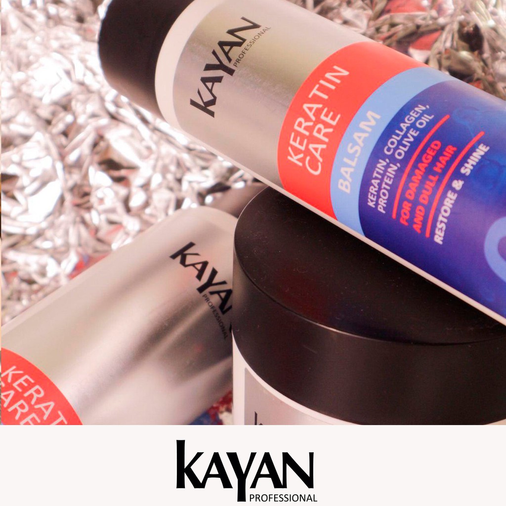Dầu xả Kayan Keratin Care phục hồi dành cho tóc hư tổn 250ml