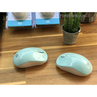 Chuột quang forter v1 - không dây - màu xanh