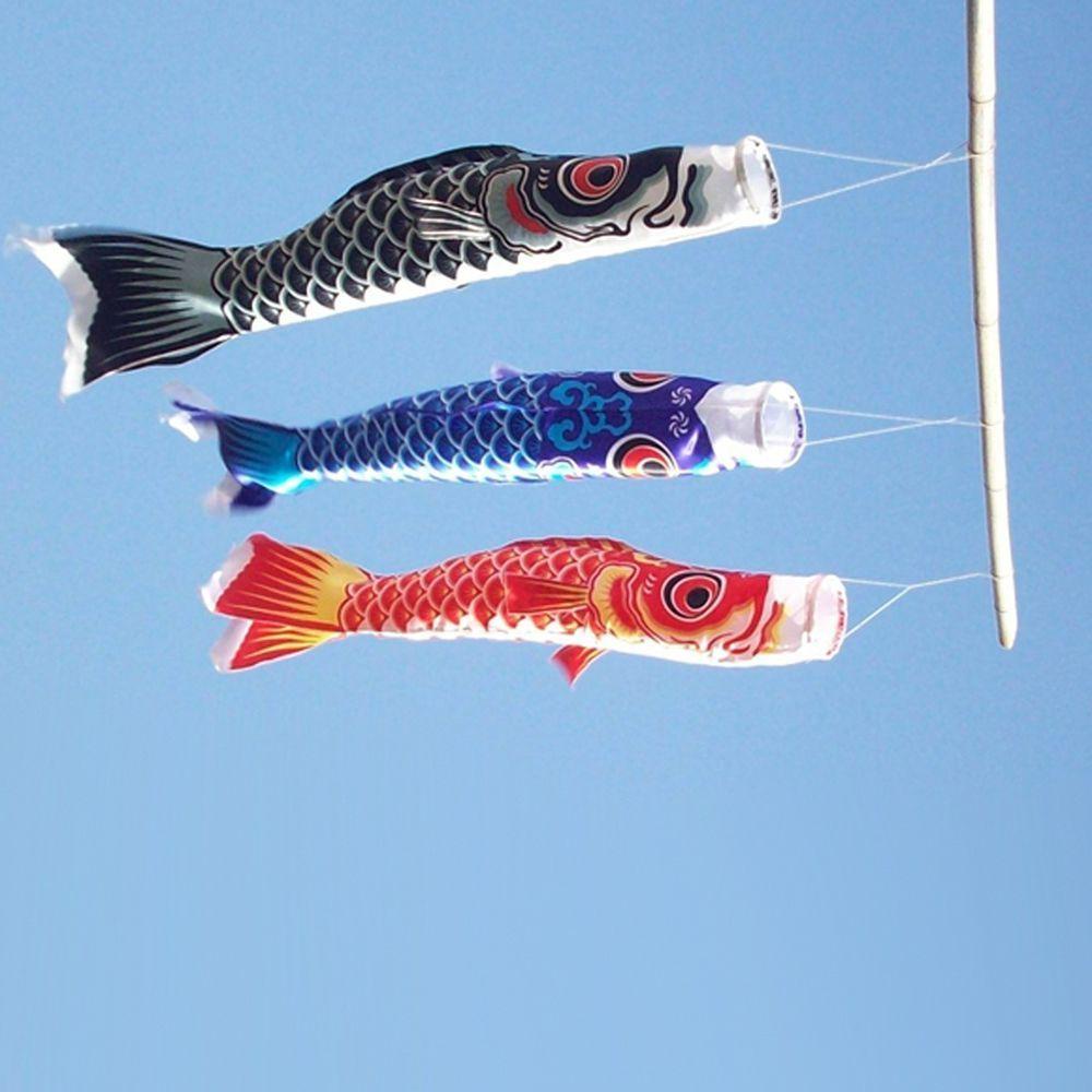 Chuông Gió Koinobori Nhật Bản Nhiều Màu Sắc Trang Trí Nhà Cửa 40cm