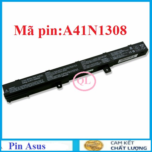 Pin Laptop Asus X451 X551 X451C X451CA X551C X551CA - A41N1308 Nhập Khẩu