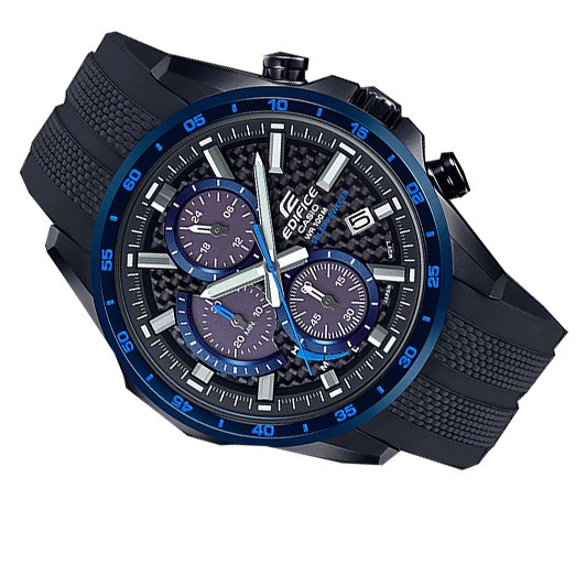 Đồng Hồ Casio Nam Dây Cao Su EDIFICE EQS-900PB-1BV Chính Hãng