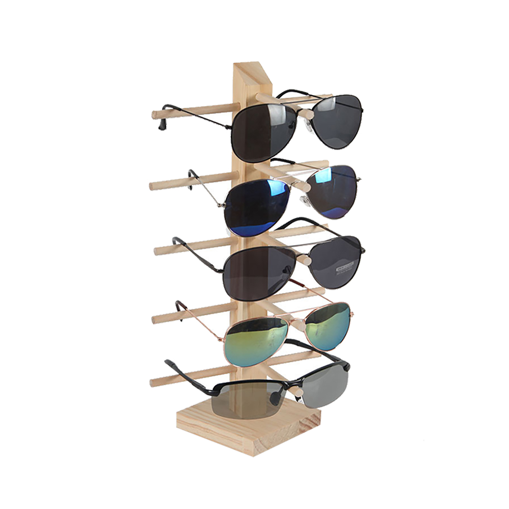 Giá Đỡ Trưng Bày Mắt Kính Bằng Gỗ Tiện Dụng
