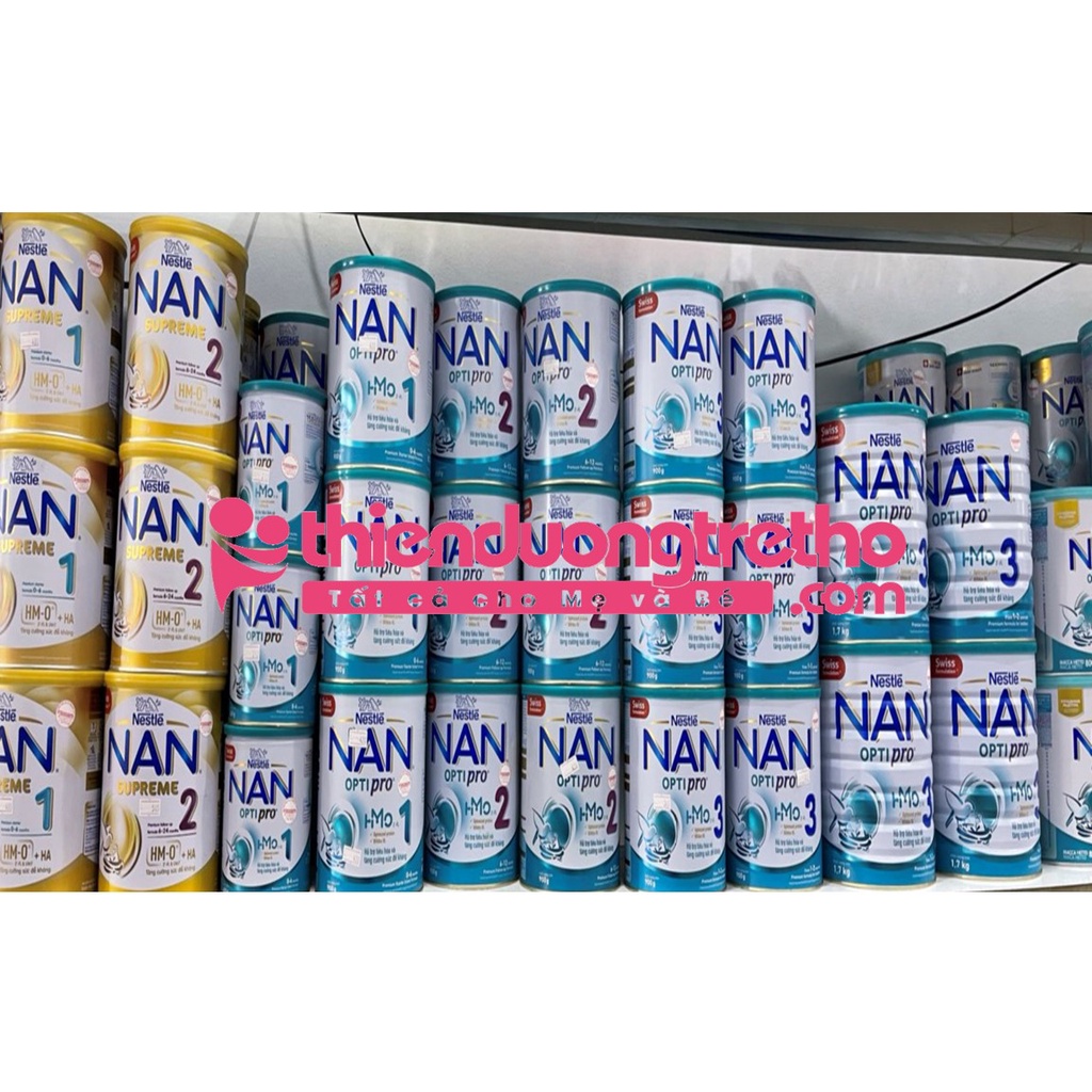 Sữa Bột Nestlé NAN Optipro 1, 2,3,4 Hộp 900g
