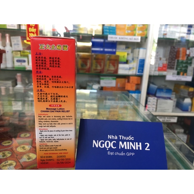 ✅ [Chính Hãng] Dầu xoa bóp chỉ thống linh hiệu Chánh Đại dạng xịt 40ml