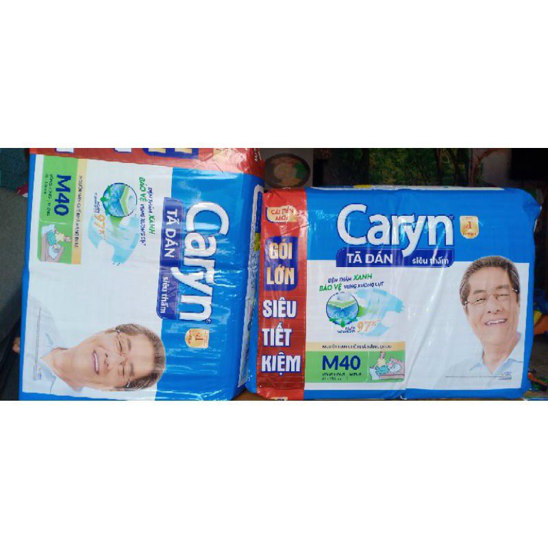 Bỉm tã dán người lớn Caryn M40 miếng