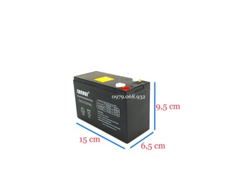 Ắc quy khô 12v-7ah