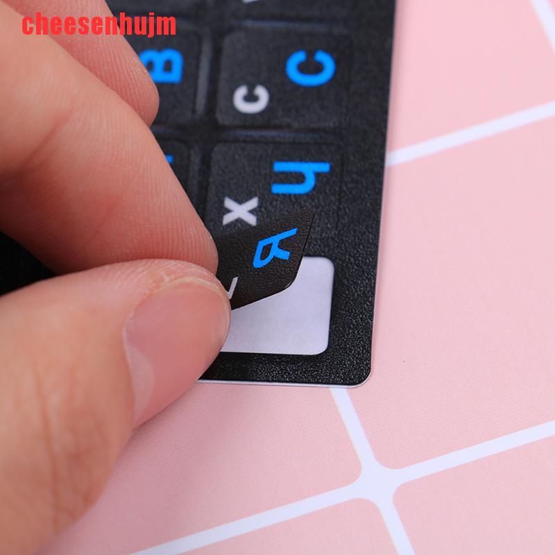 [Pho Mátnhujm] Hình Dán Chữ Tiếng Nga Dán Bàn Phím Tiêu Chuẩn
