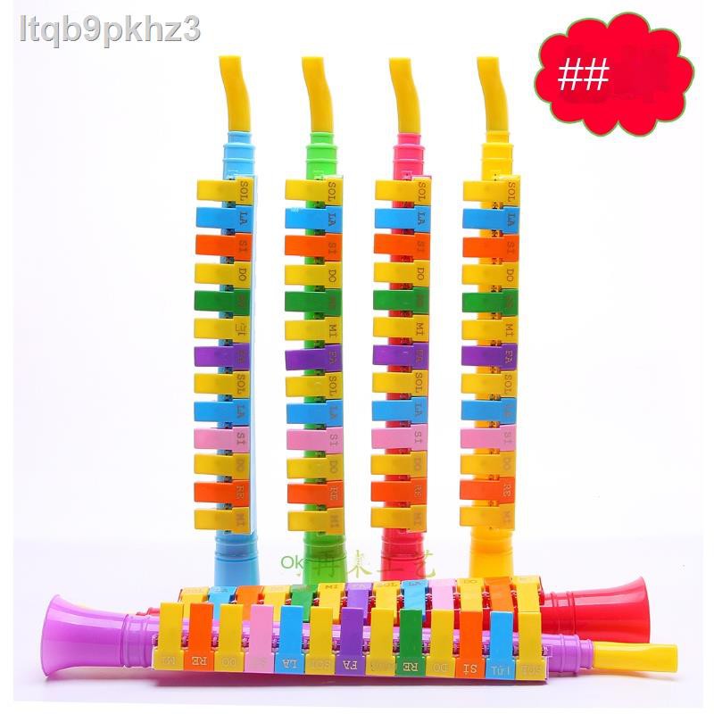 Đàn organ âm sắc cho trẻ em, em chơi nhạc cụ chính, đồ ống thổi, kèn nhỏ, clarinet, harmonica 13 phím