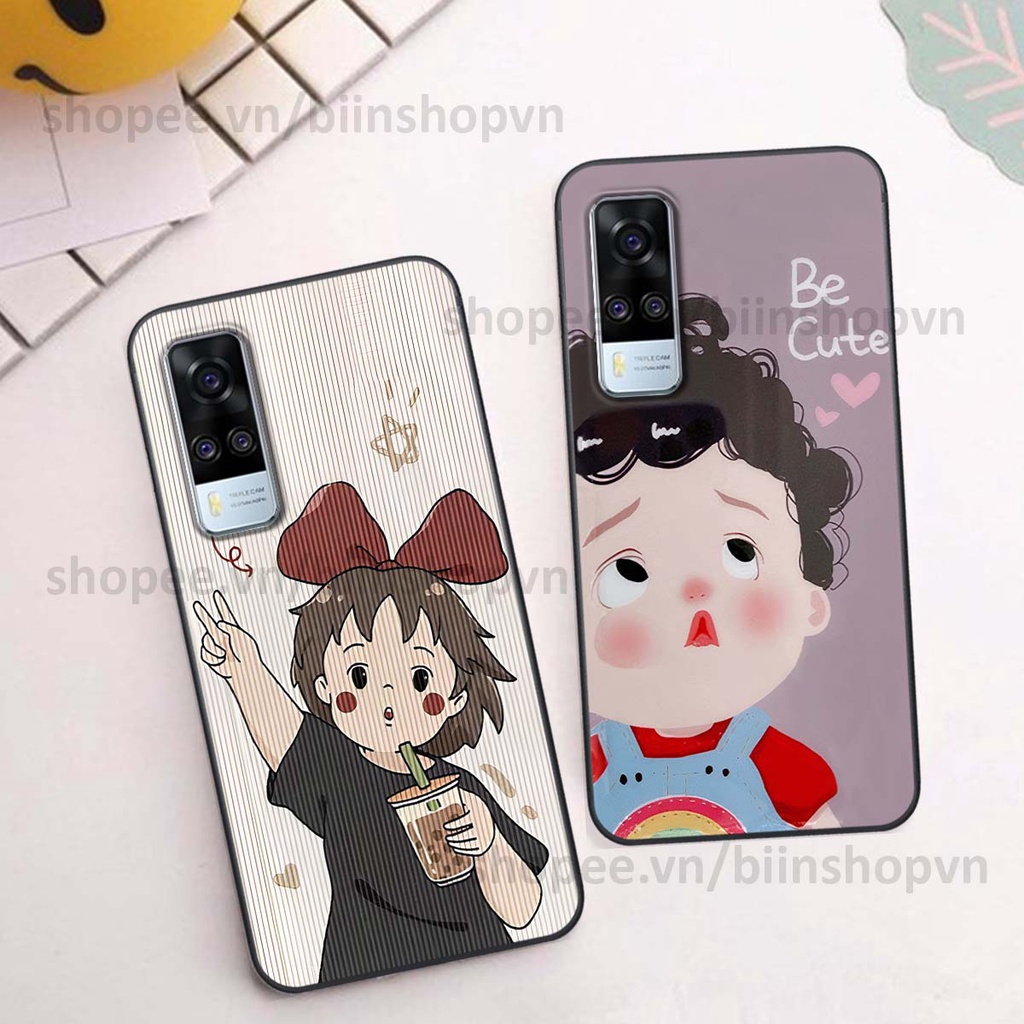 Ốp Vivo Y51 2020 in hình baby siêu dễ thương, ngộ nghĩnh đáng yêu