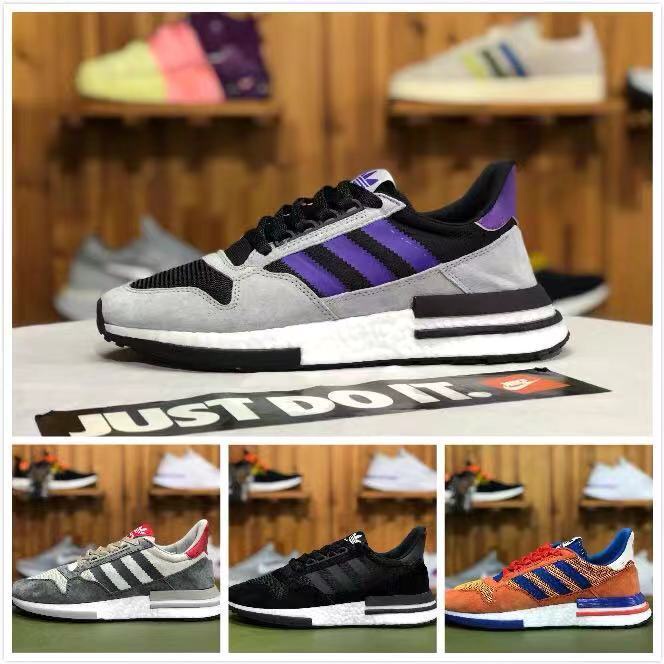 New ZX500 Wukong boost soft bottom popcorn men's shoes breathable retro autumn and winter women's running shoes daddy shoes APJR