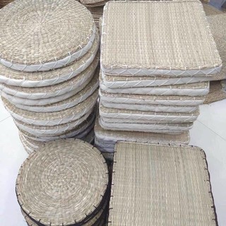 Đệm cói ngồi bệt/đệm ngồi bệt bằng cói (hàng xuất khẩu)