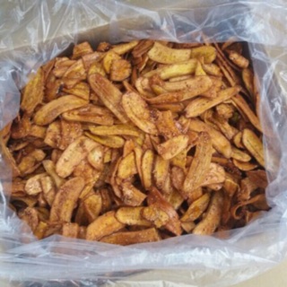 500gr CHUỐI SẤY MÈ GIÒN NGUYÊN MIẾNG LOẠI NGON