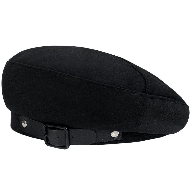 Mũ beret phối khóa kim loại phong cách Nhật Bản thời trang retro cho nữ