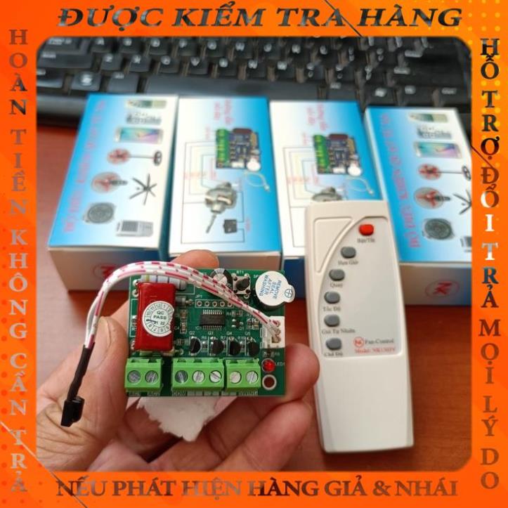 Mạch điều khiển từ xa và remote - Biến quạt thường thành quạt điều khiển (VN). jlehong
