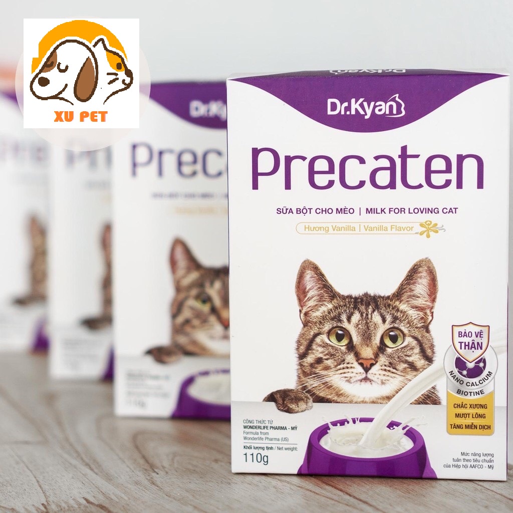 Sữa Bột Dinh Dưỡng Dr.Kyan Precaten Cho Mèo Bầu, Mèo Con Bổ Sung Canxi, Vitamin Và Các Khoáng Chất - Sữa Cho Mèo