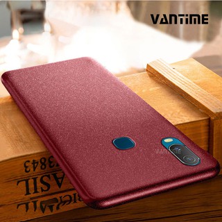 For vivo y11 2019 sandstone case matte soft tpu ultra thin protective back cover