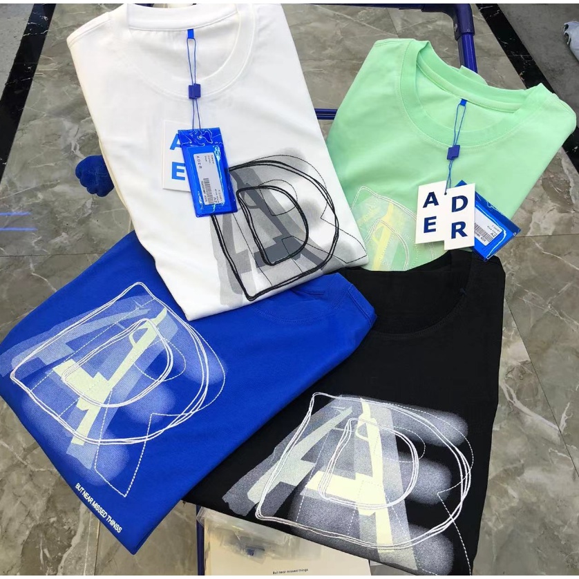 Áo Thun Ngắn Tay Cổ Tròn Thêu Họa Tiết Sáng Tạo Thời Trang Unisex