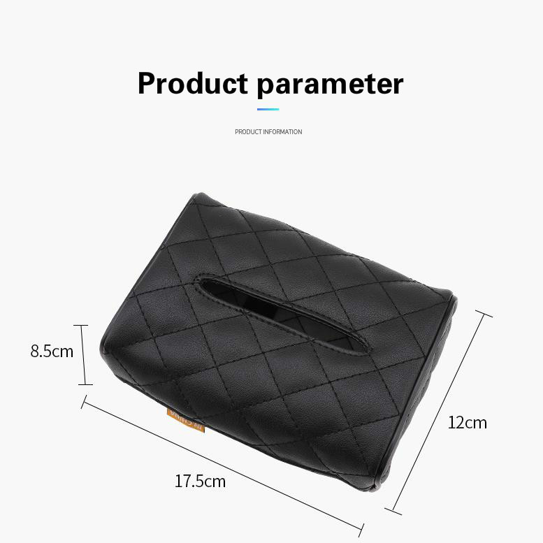 Hộp Đựng Khăn Giấy Gắn Tấm Che Nắng Xe Hơi Tiện Dụng