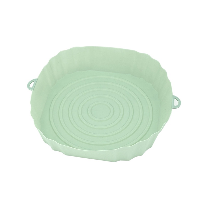 Khay Silicone Tròn Lót Nồi Chiên Không Dầu Thay Thế Cho Nồi Chiên Không Dầu