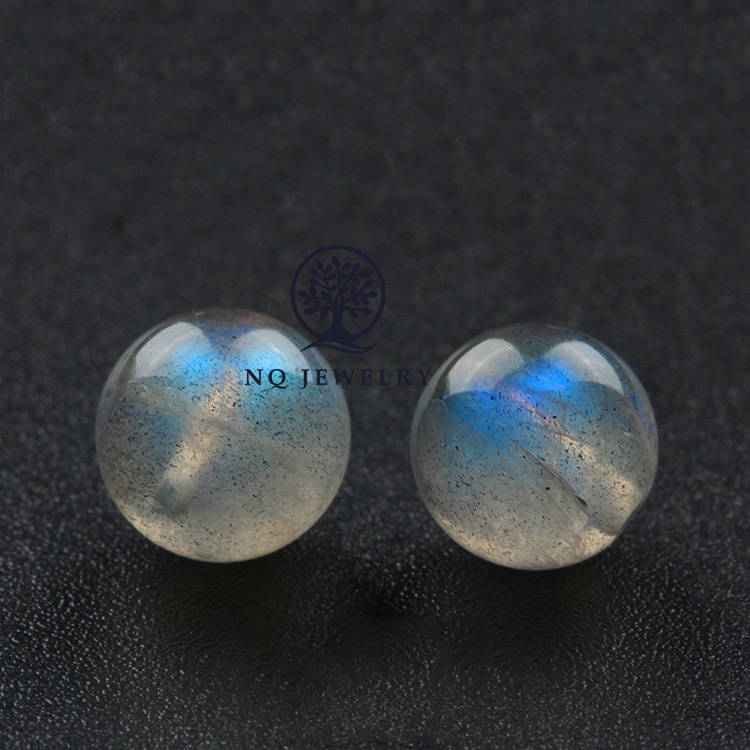 Hạt lẻ phong thủy xỏ vòng thủ công, handmade, DIY Hắc Nguyệt Quang
