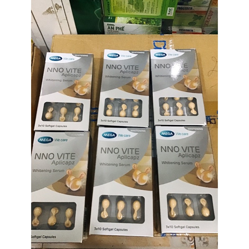 Nno Vite Viên Serum Dưỡng Trắng Da Vitamin E