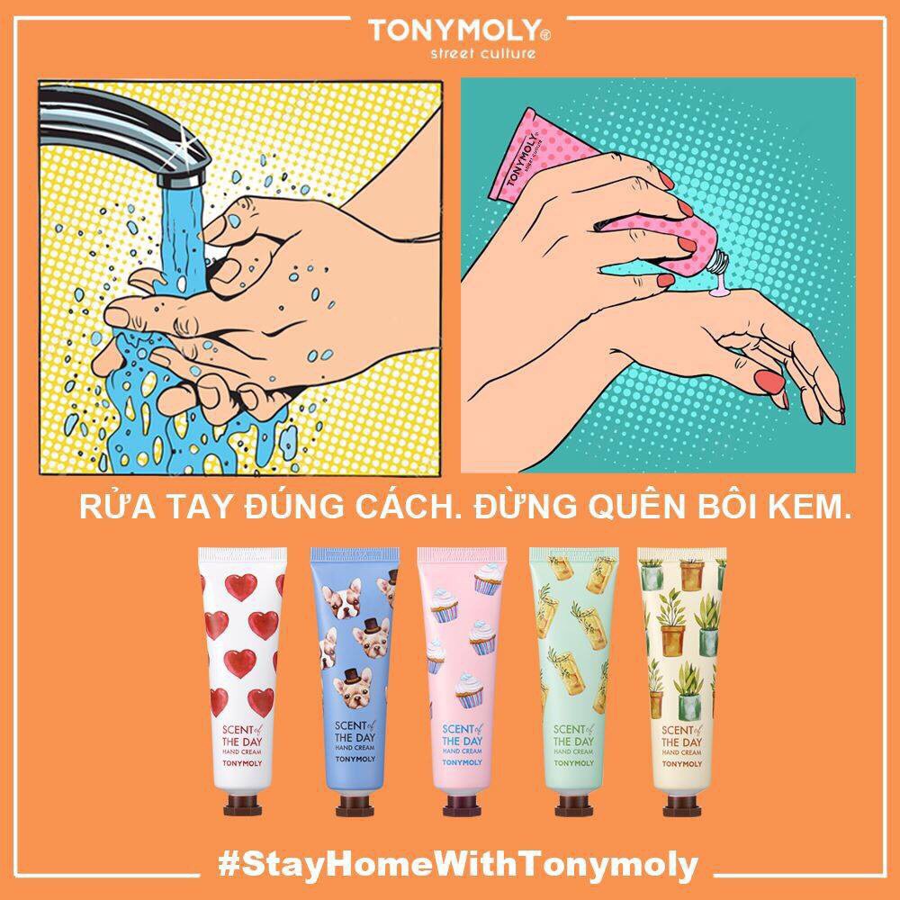 Kem tay Tonymoly Scent Of The Day Hand Cream 30ml [Yunaa Cosmetics] | WebRaoVat - webraovat.net.vn