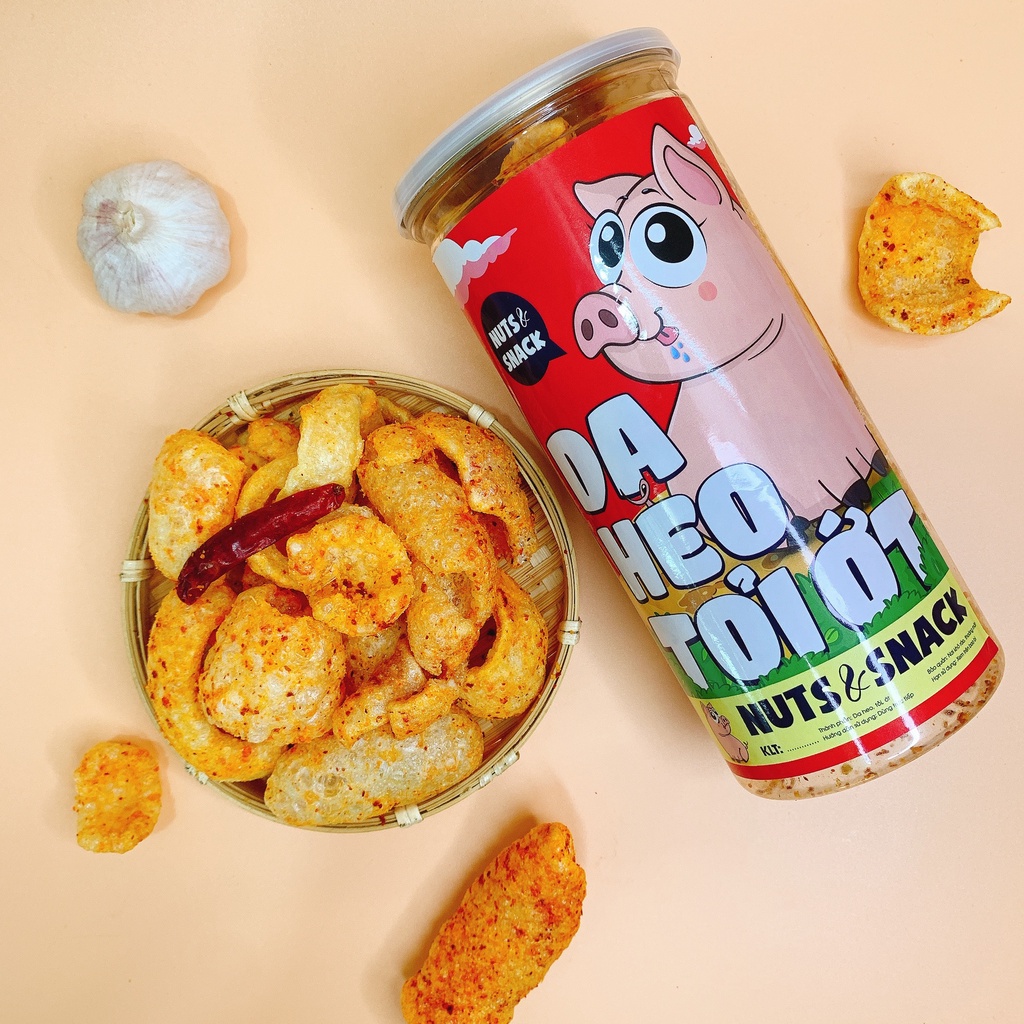 Da Heo Tỏi Ớt Hủ 160G - Ship Hỏa Tốc